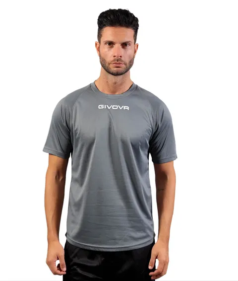 Givova Shirt One Microforata Grigio Scuro