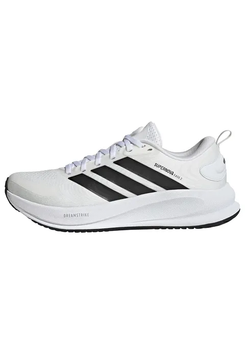 adidas Uomo Supernova Ease 2 Running Shoes, Ftwr White/Core Black/Crystal White, 44 2/3 EU