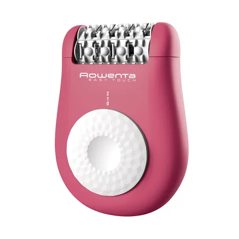 Rowenta EP1110 Easy Touch, Epilatore Elettrico Delicato, 24 Pinzette, 2 Velocità, Rosa