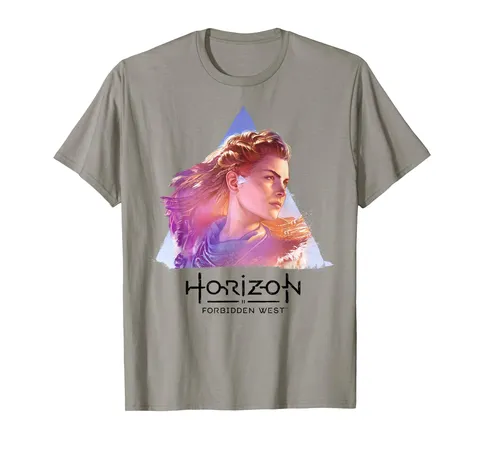 Horizon Forbidden West Aloy Portrait Maglietta
