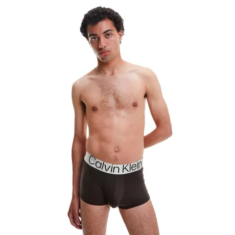 Calvin Klein Pantaloncini Boxer Confezione da 3 Uomo Low Rise Trunks Elasticizzati