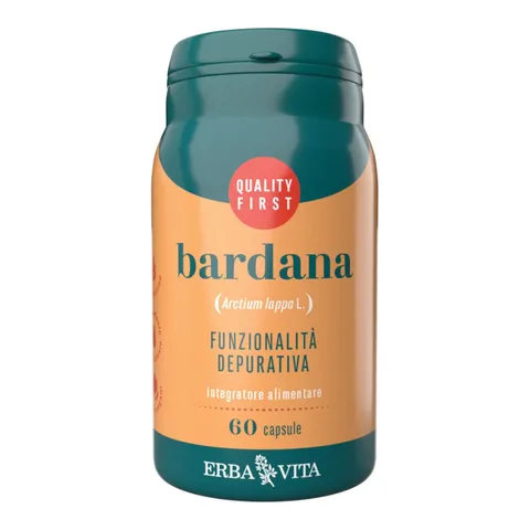 ERBA VITA Integratore Alimentare di Bardana - 60 Capsule - Utile alla depurazione