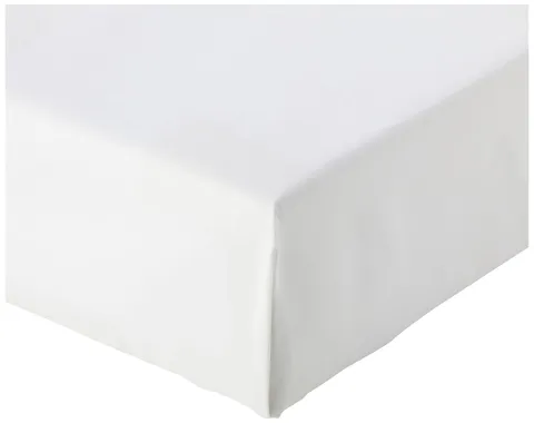 Amazon Basics Lenzuolo con angoli Matrimoniale, 160 x 200 x 30 cm, 100% cotone a 400 fili
