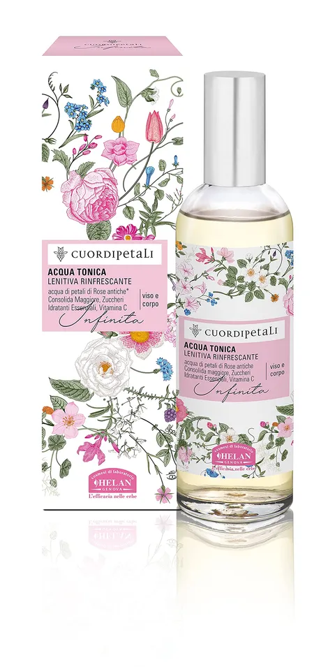 Helan, Cuor di Petali, Acqua Profumata Donna Spray, Lenitiva, Idratante e Rinfrescante