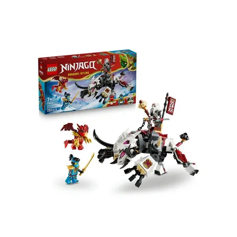 LEGO Ninjago Zilvar e Grimtak la Bestia Drago - Giocattolo Ninja con Action Figure e 3