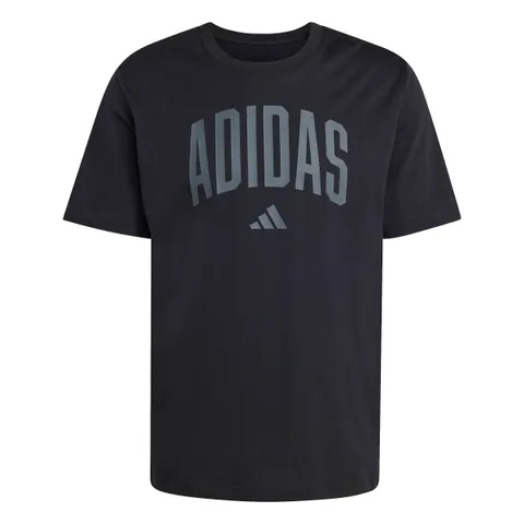 adidas Homme Collegiate Lineage Graphic T-Shirt, Black, L