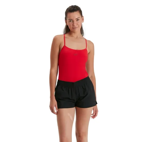Speedo Essential WS Costume a pantaloncino Donna, Nero, M