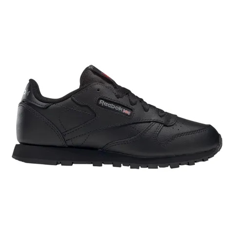 Reebok Classic Leather, Scarpe da Ginnastica Bambini e Ragazzi, Black-1, 27 EU