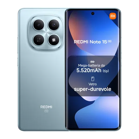 Xiaomi Redmi Note 15 5G 8+512GB Blu Ghiacciaio