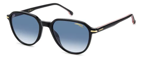 Carrera Occhiali da Sole 342/S Black GOLD/DARK BLUE Shaded 53/19/145 uomo