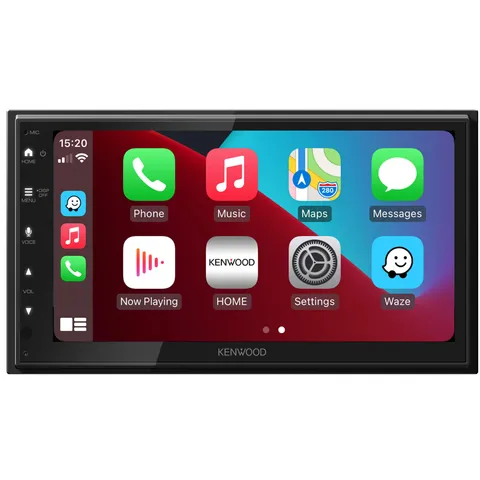 Kenwood DMX6523DABS AV Mechless 6,8" Wsvga, DAB+, CarPlay/Android Auto wireless/cavo