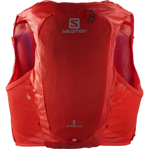 Salomon ADV Hydra Vest 8, gilet di idratazione da corsa con stabilità comfort, borracce