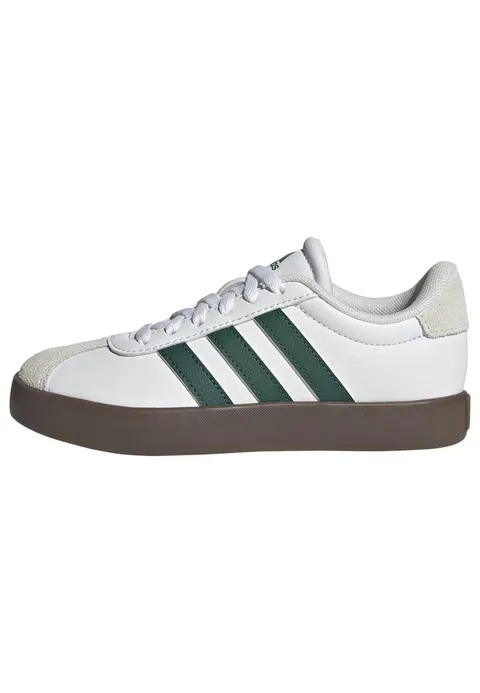 adidas Unisex - Bambini e Ragazzi VL Court 3.0 Kids Shoes, Ftwr White/Collegiate
