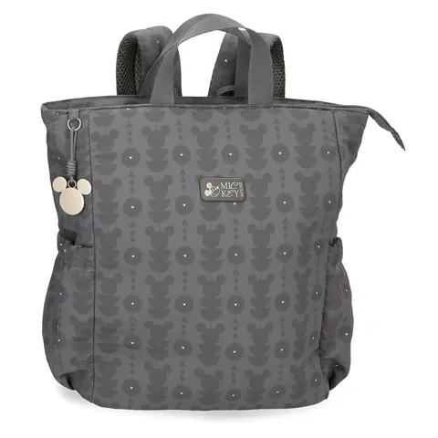 Disney Joumma Zenia Mickey Zaino Antracite 32x35x13 cm Poliestere 14.6L