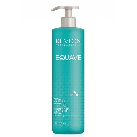 Revlon Professional Equave Detox Micellar Shampoo For All Hair Types, Shampoo Micellare