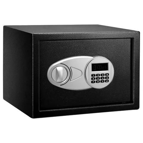 Amazon Basics Cassaforte in Serratura con tastiera digitale, 14 litri, 35 x 25 x 25 cm