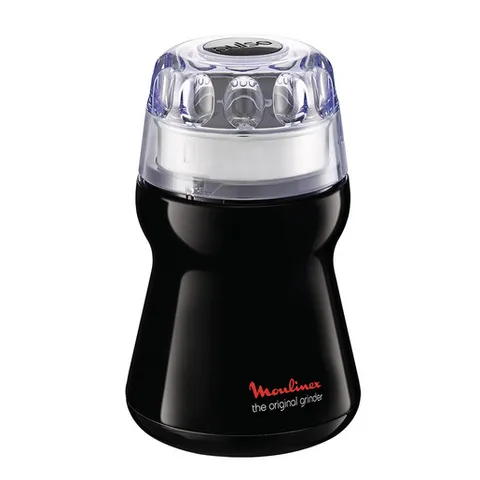 Moulinex AR1108 The Original Grinder, Macinacaffè, sistema di blocco, premere il tappo