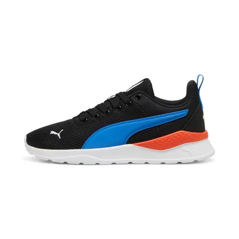 PUMA Scarpa da Ginnastica Anzarun Lite per Ragazzi 37.5, Black Hyperlink Blue White