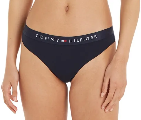 Tommy Hilfiger Perizoma Donna Tanga, Blu (Desert Sky), M
