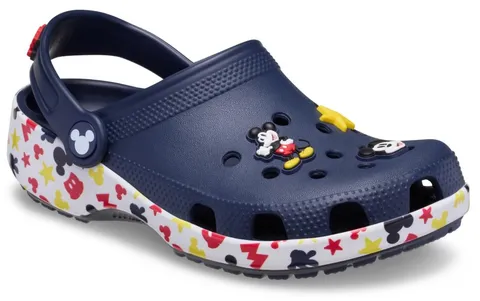 Crocs Mickey Friends Classic Clog K, Zoccoli Unisex - Bambini e Ragazzi, Multicolore