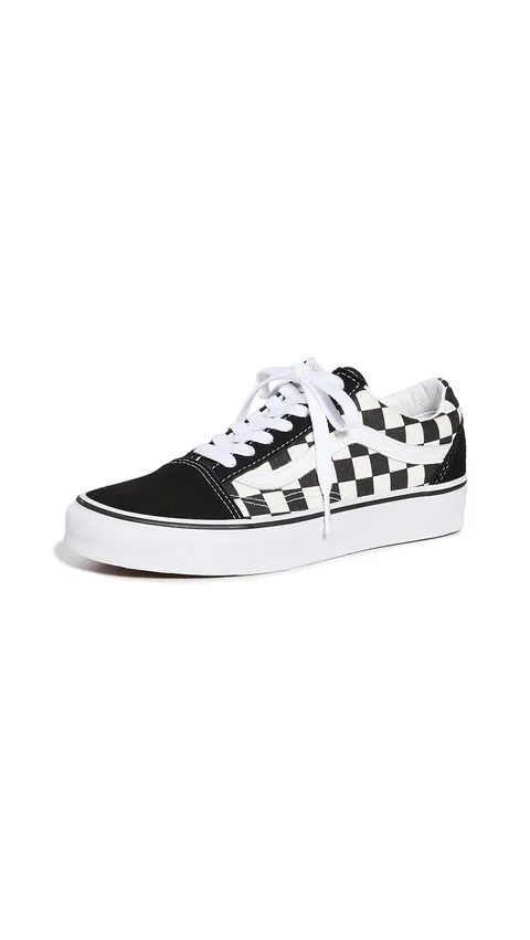 Vans - Scarpe da ginnastica basse, modello: UA Old Skool, da uomo, (Primary Check), 36 EU