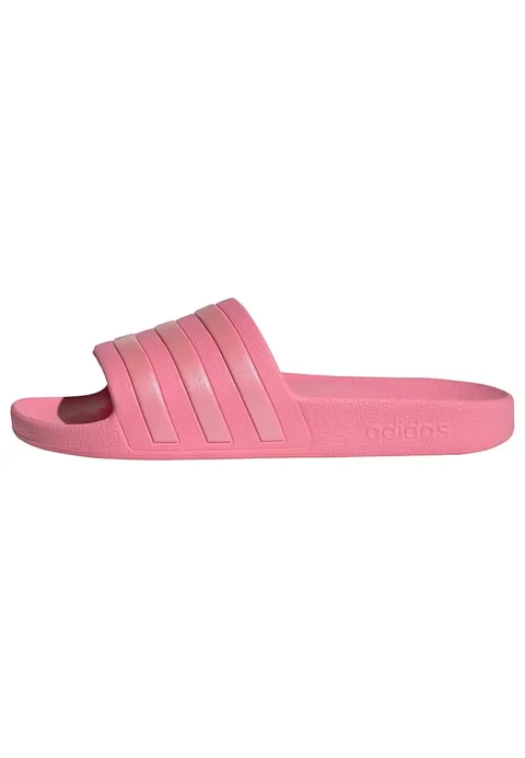adidas Donna Adilette Aqua Slides Slipper, Bliss Pink / Bliss Pink / Bliss Pink, 40.5 EU