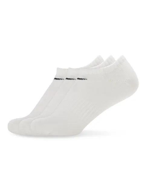 Nike SX7678-100 Nike Everyday Lightweight Calzini Unisex Adulto White/Black Taglia L