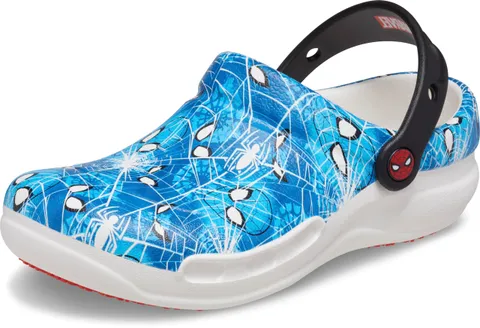 Crocs Unisex Adulto Spider-Man Bistro Clg Sabot, White, 45/46 EU