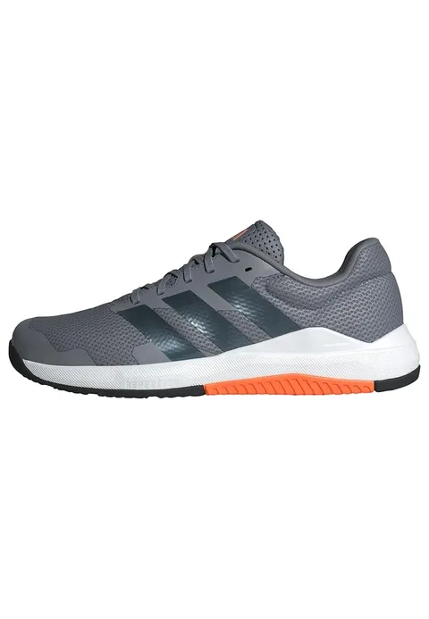 adidas Uomo Dropset Base Training Shoes, Grey/Grey Five/Lucid Orange, 39 1/3 EU
