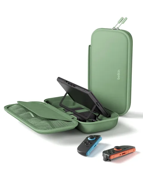 Belkin Gaming Custodia di ricarica per Nintendo Switch 2 con power bank portatile 10K