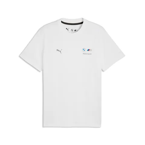 PUMA T-Shirt BMW M Motorsport Essentials da Uomo XXL, White