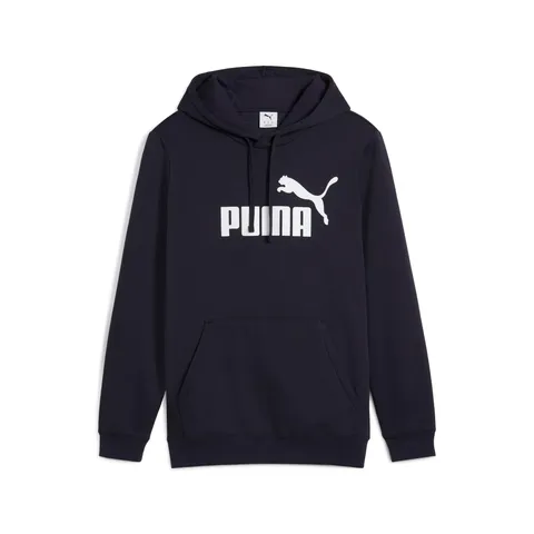 Puma Ess No. 1 Logo Hoodie FL, Felpe con Cappuccio Uomo, New Navy