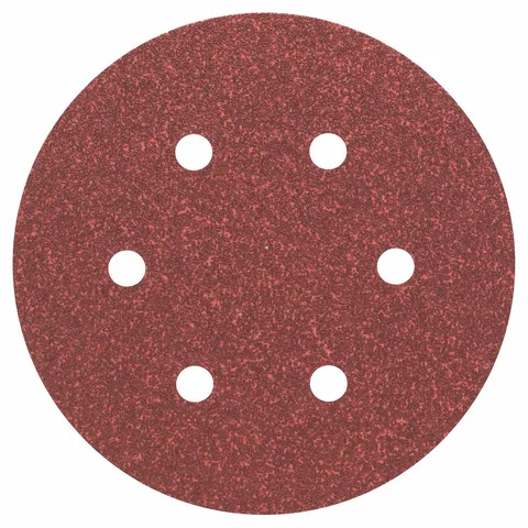Bosch Professional 2608605717 Bosch 2608605717-Set di 5 Fogli Abrasivi, Grana 60, 150 mm