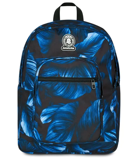 Invicta Zaino DIAL Fantasy, Blu, Doppio Scomparto, Tasche multifunzione, Per bambini e