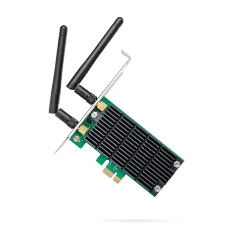 TP-Link Archer T4E Scheda Wi-Fi PCI Express Wi-Fi AC1200Mbps, Scheda Wifi pc Fisso, 867 Mbps sulla banda 5 GHz e 300 Mbps sulla banda 2,4 GHz, Supporta Windows 10/11, Beamforming, 2×2 MIMO