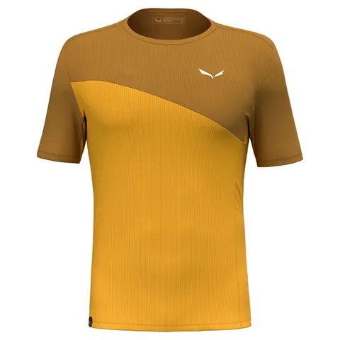 Salewa Puez Sporty Dry M Maglietta, oro/7020, 5XL Uomo