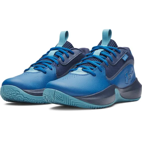 Under Armour UA Lockdown 7 - Varsity Blue/Academy/Metallic Gravel - 7, Varsity Blue Academy - Ghiaia Metallica, 41 EU