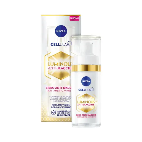 Nivea Luminous630 Siero Viso Anti-Macchie Trattamento Avanzato 30 ml, Siero antimacchia