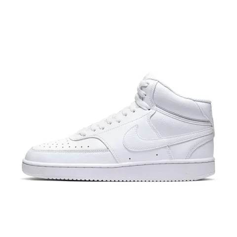 Nike Wmns Court Vision Mid, Women S Shoe Donna, Bianco White 100, 36 EU