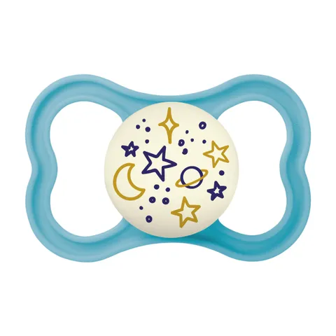 MAM Supreme Night Ciuccio Luminoso 6+ Mesi Blu