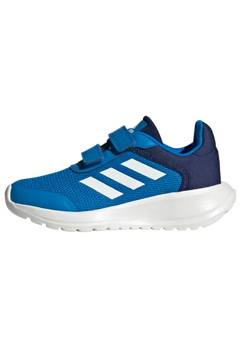 adidas Unisex - Bambini e ragazzi Tensaur Run Shoes, Blue Rush / Dark Blue, 30 EU
