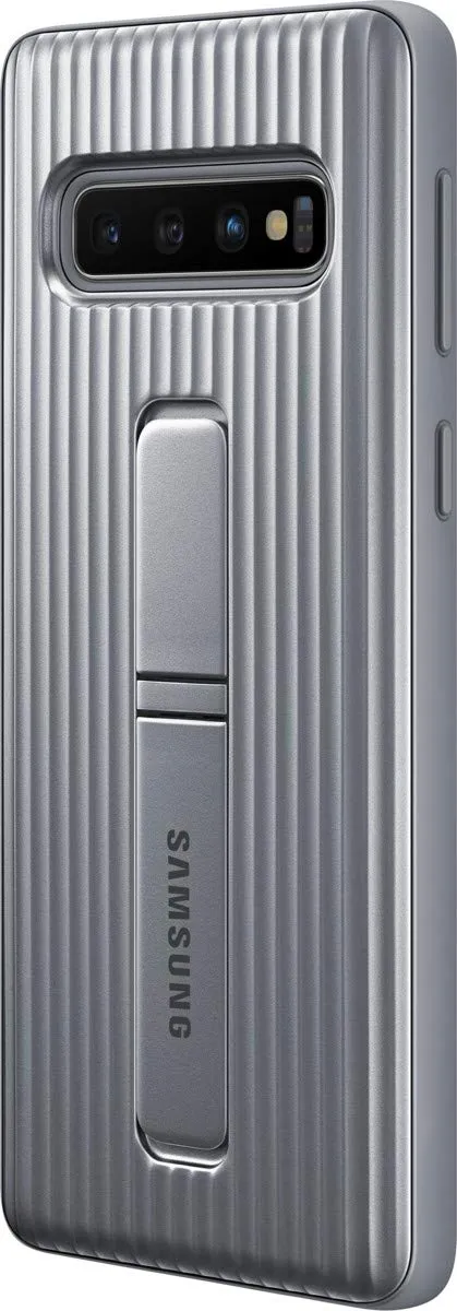 Samsung EF-RG973CSEGWW Protettive Standard Custodia per S10, Argento