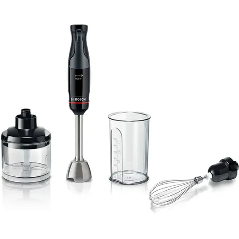 Bosch Serie 4 Frullatore a Immersione ErgoMaster MSM4B621, 1000 W, Ergonomico