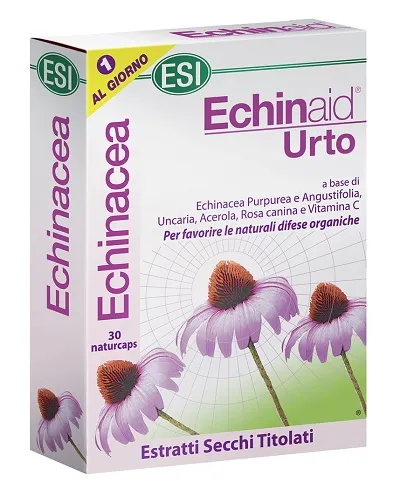 ESI - Echinaid Forte, Integratore Alimentare con Echinacea, Vitamina C e Acerola