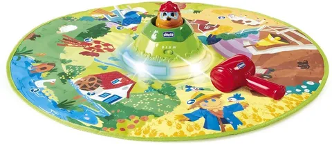 Chicco - Tappeto Interattivo Libera la Talpa, Tappeto Elettronico a Tema Fattoria, 3