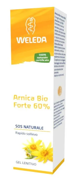 Weleda Arnica Bio Forte 60%, gel rinfrescante e lenitivo di facile e gradevole