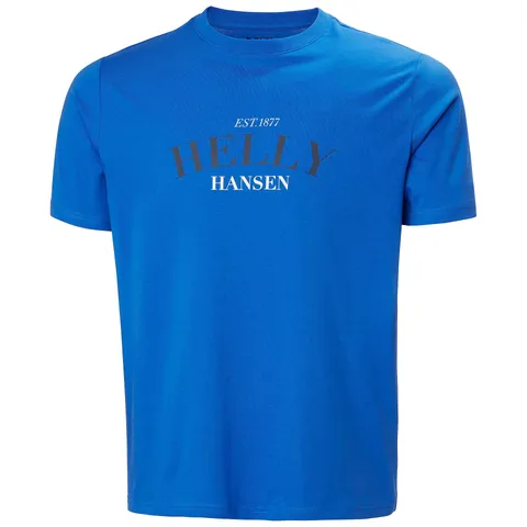 Helly Hansen Men's Core Graphic T 2.0, Cobalt 2.0, M