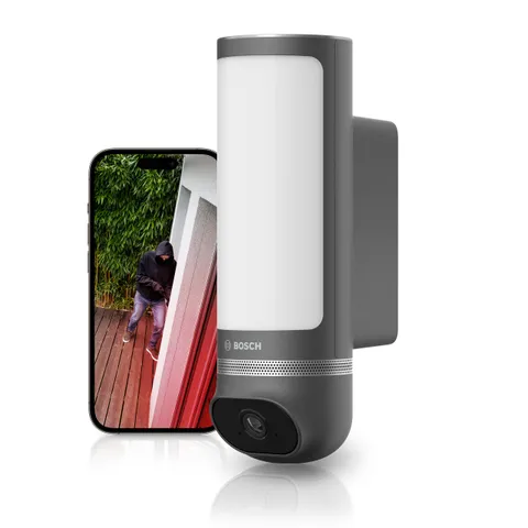 Bosch Smart Home Videocamera per esterni II, sorveglianza per esterni, risoluzione