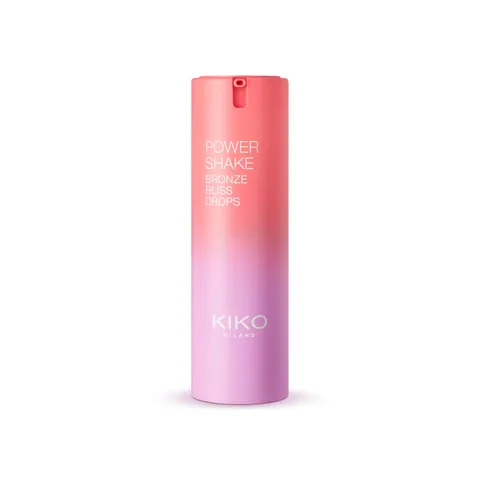 KIKO Milano Power Shake Bronze Bliss Drops, Gocce Viso Idratanti Effetto Abbronzatura