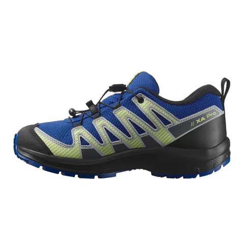 Salomon Xa Pro V8 Waterproof, Scarpe da Trekking Unisex - Bambini e ragazzi, Nautical
